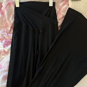 Arie Black Flare Leggings Size XXS